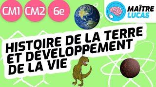 Histoire de la Terre et développement de la vie CM1 - CM2 - 6ème - Cycle 3 - Sciences et technologie