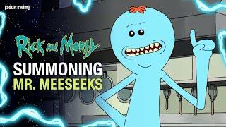 Summoning Mr. Meeseeks | Rick and Morty | adult swim