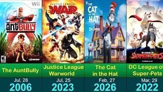 Warner Bros Animated Movies List ( 1990-2026 ) | Upcoming & Released