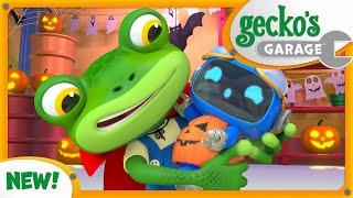 Happy Halloween Song  | Gecko's Garage Brand New Episode | Truck Cartoons For Children