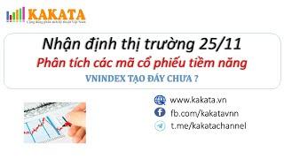 Nhận định thị trường tuần 25/11 - 29/11 | Phân tích các mã cổ phiếu tiềm năng | Khánh Blade