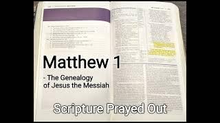 The Genealogy of Jesus - Prayer to repent for porn and sexual sin - Matthew 1 - Scripture Prayed Out