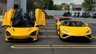 Supercars Rallying for a Good Cause! (Ferraris, McLarens, and More)