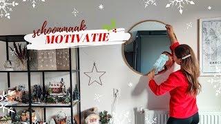 MEGA KERST SCHOONMAAK MOTIVATIE  schoonmaakroutine & kerstdecoratie | Kimberly Esmee