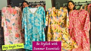 Stylish Office and Daily Outfits - Jaipuri Kurti - Cotton Suits - Summer Essentials