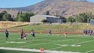 Klamath Union High School 7 on 7 highlights at Mazama