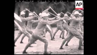 Manchurian sword drill - 1929