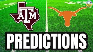 Texas A&M vs. Texas PREDICTIONS | 2024 College Football Predictions