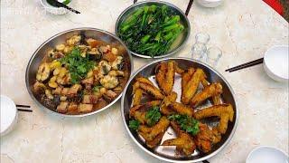 我和老豆一人做一道菜，焖大鳝和盐焗鸡翅，你们选哪一个｜cook｜chinesefood｜家常菜