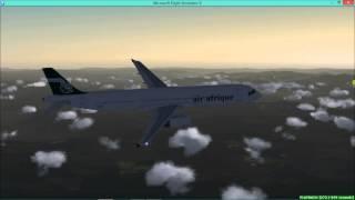 Flight Simulator X - FSX - Air Afrique B737 and A321