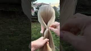 Let your ponytail look different  every day #longhair #ponytail #hairstyle #easyhairstyle