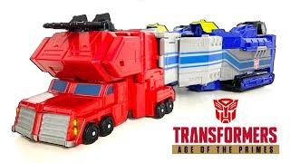 Is THIS Worth $150?! Transformers AGE OF THE PRIMES Titan Class STAR OPTIMUS PRIME Review (2025)