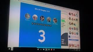 SongPop 2 Music Name that song game on Facebook 1980s hits - play against me