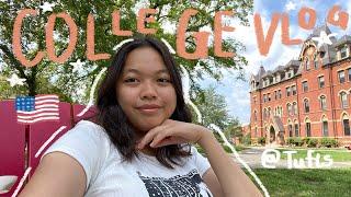 24h tại đại học TOP 40 mỹ  || university vlog + đi học và chơi tại boston - du học mỹ