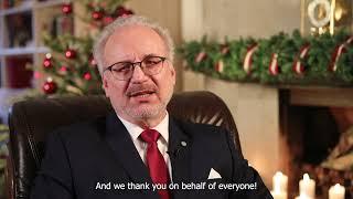 31.12.2021. Address of the President of Latvia, Egils Levits, on New Year’s Eve