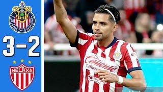 Chivas vs Necaxa 3-2 Resumen y Goles Completo | Liga MX 2024 HD