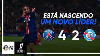 MELHORES MOMENTOS PSG 4 X 2 STRASBOURG | RODADA 8 | TEMPORADA 2024-25