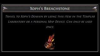 Path of Exile - Xorph Breachstone