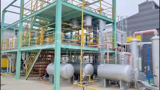 Purepath waste  oil distillation plant