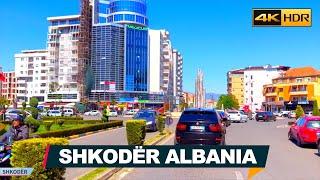 Shkoder, Albania - Driving in Shkodra ▶ 23 Minutes, Shkodër Shqipëri [4K HDR]