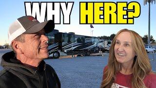 RV LIVING - ARIZONA DURING WINTER - FROZEN WATER - Rookie Mistake