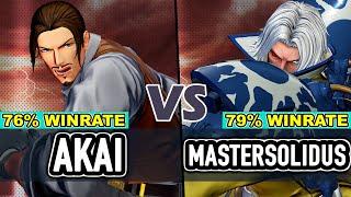 KOF XV ▰ AKAI (Robert/Blue Mary/Andy) vs MASTERSOLIDUS (Rugal/Ralf/Yashiro)