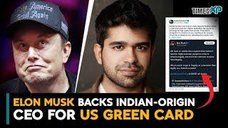 Indian-Origin CEO in US Asks If He "Should Get A Green Card, Elon Musk Reacts