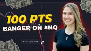 How I Caught 100 pts on $NQ | Trade Review