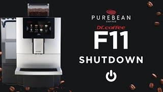 F11 Espresso - Turning Machine Off