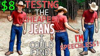 TESTING The CHEAPEST Jeans I Could FIND! • I'M SPEECHLESS!