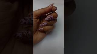  GLITTER GALAXY NAILS!  Easy Golden Glitter Nail Art Tutorial .            #ytshorts #shorts #diy