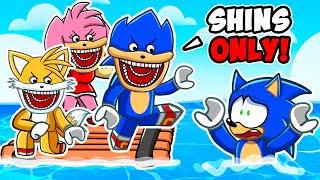 Trapped on a SHIN SONIC Raft in Roblox!