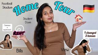 My Home Tour in Germany | Student Dorm | Studio Apartment | Rent, Facilities, Problems Everything