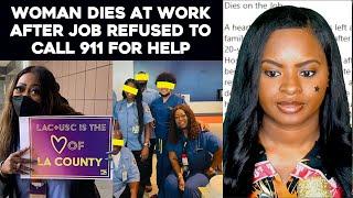 A daughter wants answers after her mother passed away unexpectedly at work!!