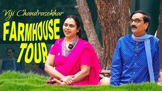 Viji Chandrasekhar Farm House Tour | Manobala' s Wastepaper | Celebrity Home Tour | Lovelyn