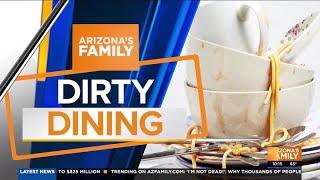 Dishes not cleaned properly among violations at Phoenix area restaurants