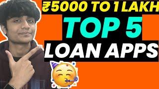 Instant Loan App ₹5000 To 1 Lakh |Top 5 Instant Loan App |Loan App Fast Approval| #instantloanapp