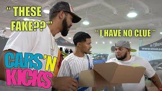 THEY REALLY THOUGHT I WAS SELLING FAKES AT CARSNKICKS!!!