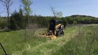 ASV RT-120 Forestry with 72" Diamond Rotary Mower