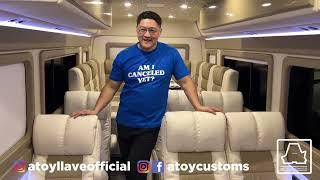 Toyota Coaster Family Bus Full Customization By Atoy Customs