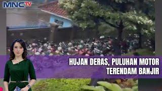 Hujan Deras, Puluhan Motor Terendam Banjir di Kawasan Kebayoran Lama, Jakarta Selatan - LIS 06/11