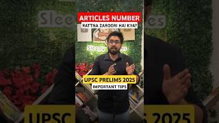 How important are Articles in Polity for UPSC Prelims 2025? | Revise UPSC PYQs from Polity today!