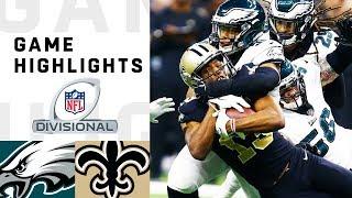 Eagles vs. Saints Divisional Round Highlights | NFL 2018 Playoffs
