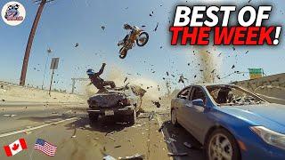 30 Insane Motorcycle Crashes Moments | USA & CANADA Only