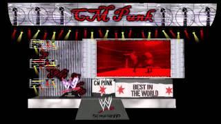 CM Punk Entrance 2011 Stage **Custom** -720p-