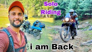 Solo Bike Riding In Deep Forest | Full Off-Road | Idrees Mir Is Back 