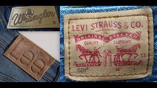 TITANS OF INDIGO: 3 Jeans That Changed the World (Levi 501xx, Wrangler 13MWZ, Lee 101)