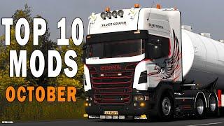 TOP 10 ETS2 MODS - OCTOBER 2024 | Euro Truck Simulator 2 Mods