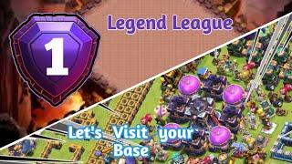 Clash Of Clans Live Streaming:  Th15 New Meta Strategy Vs MaxTh16 | Base Visiting