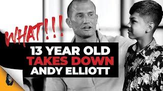 13 Year Old Kid Takes Down Andy Elliott LIVE With Objections